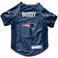 Littlearth NFL Personalized Stretch Dog & Cat Jersey, New England Patriots, X-Large