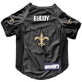 Littlearth NFL Personalized Stretch Dog & Cat Jersey, New Orleans Saints, Large