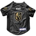 Littlearth NHL Personalized Stretch Dog & Cat Jersey, Vegas Golden Knights, Large