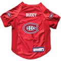 Littlearth NHL Personalized Stretch Dog & Cat Jersey, Montreal Canadiens, Small