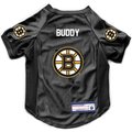 Littlearth NHL Personalized Stretch Dog & Cat Jersey, Boston Bruins, Large