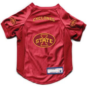 Littlearth NCAA Stretch Dog & Cat Jersey, Iowa State Cyclones, X-Large