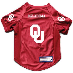 Littlearth NCAA Stretch Dog & Cat Jersey, Oklahoma Sooners, X-Large