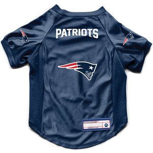 Littlearth NFL Stretch Dog & Cat Jersey, New England Patriots, Small