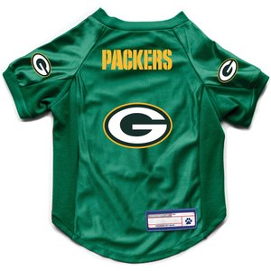 Littlearth NFL Stretch Dog & Cat Jersey, Green Bay Packers, X-Small