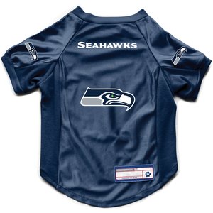 Littlearth NFL Stretch Dog & Cat Jersey, Seattle Seahawks, Large
