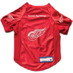 Littlearth NHL Stretch Dog & Cat Jersey, Detroit Red Wings, X-Large