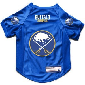 Littlearth NHL Stretch Dog & Cat Jersey, Buffalo Sabres, X-Large