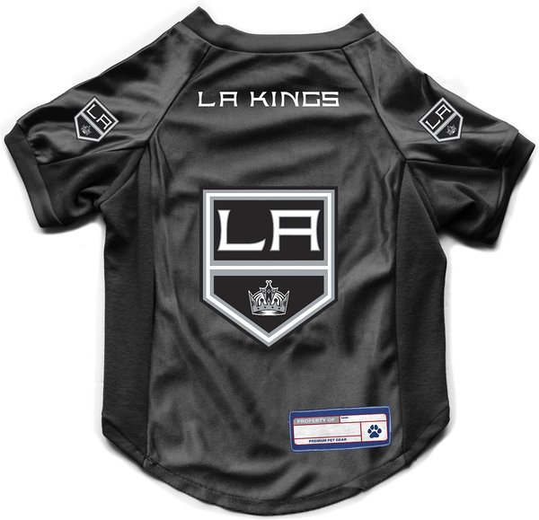 Littlearth NHL Stretch Dog & Cat Jersey, Los Angeles Kings, Large slide 1 of 7