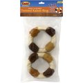 Cadet Gourmet Triple-Flavored Twisted Kabob Ring Dog Treats, 2 count
