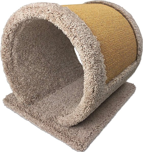 Royal Cat Boutique Scratching Cat Tunnel w/ Rim, Neutral slide 1 of 6