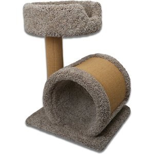 Royal Cat Boutique Cat Play Tunnel & Bed, Neutral