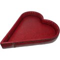 Royal Cat Boutique Deluxe Royal Heart Bolster Dog Bed