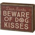 Primitives By Kathy "Dog Kisses" Block Sign