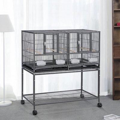 Yaheetech Stackable Wide Divided Breeder Bird Cage, slide 1 of 1