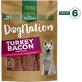 Freshpet Dognation Turkey Bacon Grain-Free Fresh Dog Treats, 3-oz bag, case of 6
