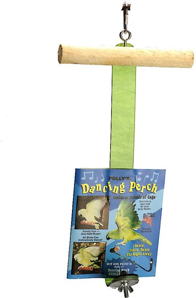 Polly's Pet Products Dancing Bird Perch slide 1 of 4