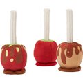 Frisco Candy Apples Plush Squeaky Dog Toy, 3 count