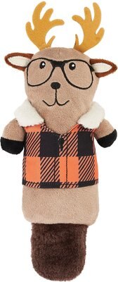 Frisco Hipster Moose Plush Kicker Cat Toy with Catnip, slide 1 of 1