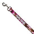 Buckle-Down Personalized Dog Leash, Pink Camo