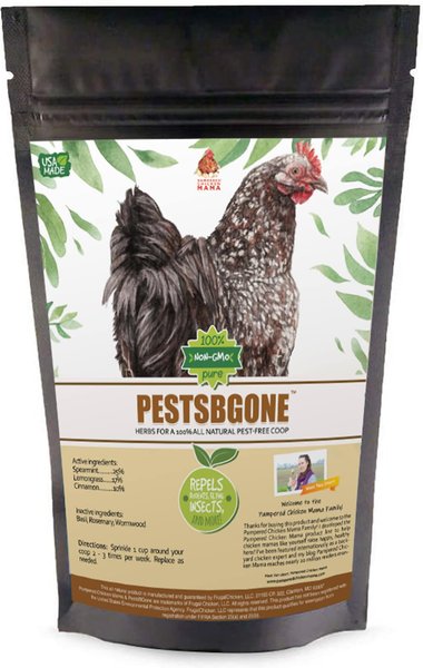 Pampered Chicken Mama PestsBGone Poultry Coop Herbs, 10-oz bag slide 1 of 8