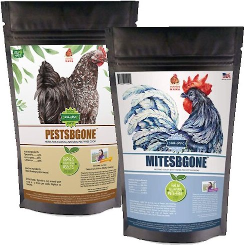 Pampered Chicken Mama PestBGone & MitesBGone Poultry Coop Herbs, 2-lb bag slide 1 of 4