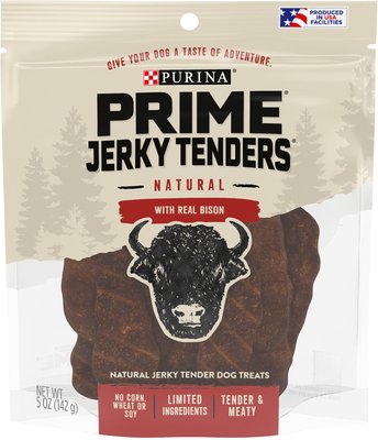 Purina Prime Jerky Tenders Real Bison Dog Treats, slide 1 of 1