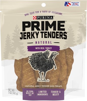 Purina Prime Jerky Tenders Real Turkey Dog Treats, slide 1 of 1