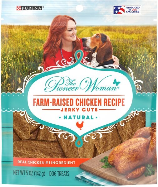 The Pioneer Woman Farm-Raised Chicken Recipe Jerky Cuts Dog Treats, 5-oz pouch slide 1 of 9