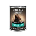 American Journey Active Life Formula Lamb & Garden Vegetables Recipe Canned Dog Food, 12.5-oz, case of 12