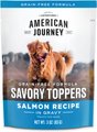 American Journey Savory Toppers Salmon Recipe in Gravy Grain-Free Dog Food Topper, 3-oz pouches, case of 24