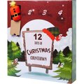 Frisco Holiday 12 Days of Christmas Cardboard Advent Calendar with Toys for Dogs
