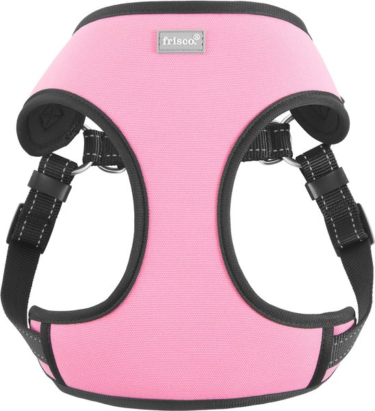 Frisco Padded Step-In Harness, Pink, Small slide 1 of 6