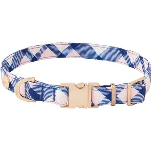 Frisco Fashion Collar, Pink Plaid, MD - Neck: 14 - 20-in, Width: 3/4-in