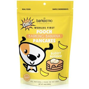 Bark Bistro Company Pooch Pancakes Barking Banana Dog Treat, 14-oz bag