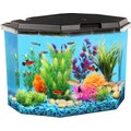 Koller Products Smart Tank Semi-Hex Fish Aquarium, 6.5-gal