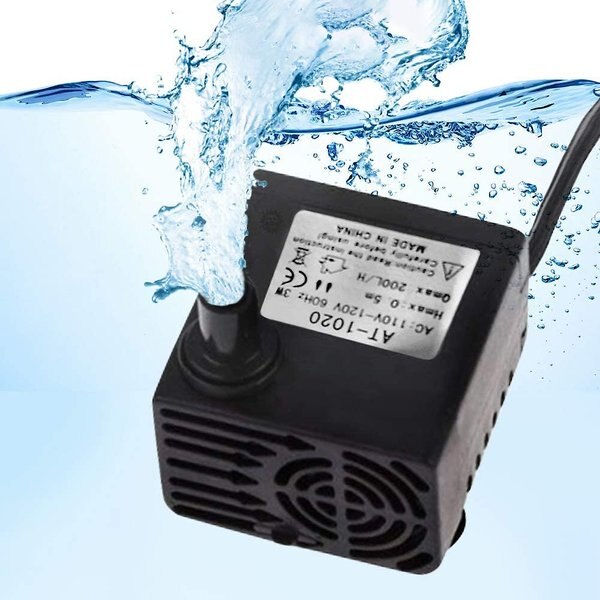1 Pc Submersible Water Pump Durable Plastic Mini Water Pump for Ponds