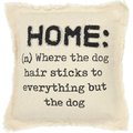 Mud Pie "Home" Washed Canvas Pillow