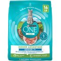 Purina ONE Indoor Advantage Senior 7+ High Protein Natural Dry Cat Food, 16-lb bag
