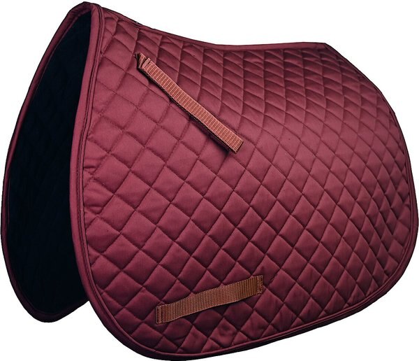 Gatsby Premium All-Purpose Horse Saddle Pad, Burgundy slide 1 of 1