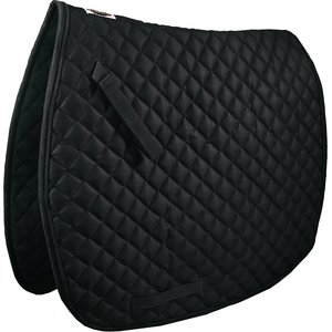 Gatsby Premium Dressage Horse Saddle Pad, Black