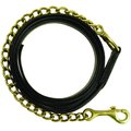 Gatsby Leather Horse Lead & Chain, Havanna, 20-in