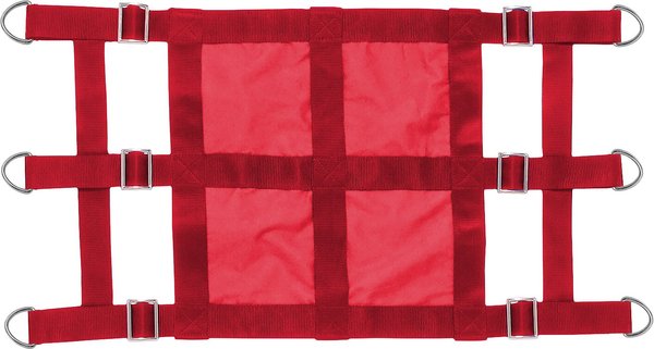 Gatsby Closed Center Nylon Horse Stall Guard, Red slide 1 of 1