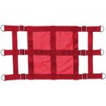 Gatsby Closed Center Nylon Horse Stall Guard, Red