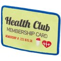 Frisco Gym Membership Card Flat Plush Squeaky Dog Toy