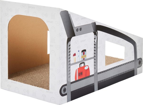 Frisco Treadmill Cardboard Cat House slide 1 of 4