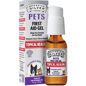 Sovereign Silver Pets First Aid Gel for Dogs & Cats, 1-oz bottle