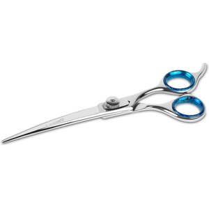 Laazar Pro Shear Curved Dog Grooming Scissors, 7-in