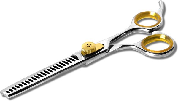 Sharf Straight Gold Touch Round Tips Dog Grooming Scissors, 6.5-in slide 1 of 4