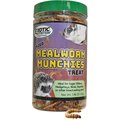 Exotic Nutrition Mealworm Munchies Hedgehog & Sugar Glider Treats, 1.96-oz jar